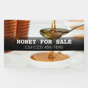 Honey for Sale Apiculture Business Banner