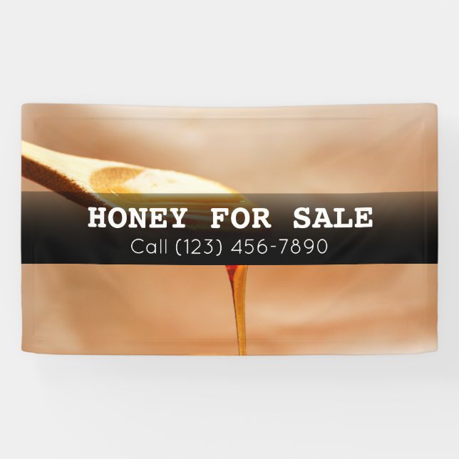Honey for Sale Apiculture Business Banner (Horizontal)