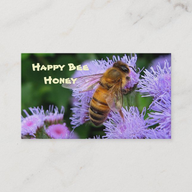 Honey for Sale Business Card (Front)