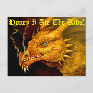 Honey I ate the kids Postcard