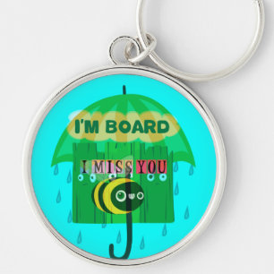 Honey I Miss You So Much Keychain