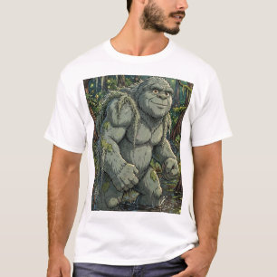 Honey Island Swamp Monster Collectable Card Art Te T-Shirt