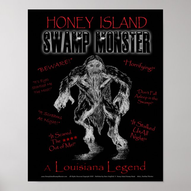 Honey Island Swamp Monster Poster (Front)