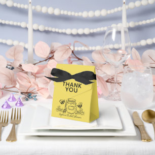 Honey Jar & Bees Hand-drawn Bridal Shower Favor Box