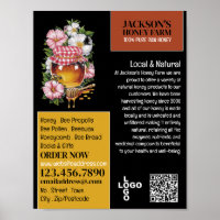 Honey Jar - Beeyard, Honey Farm Advertising