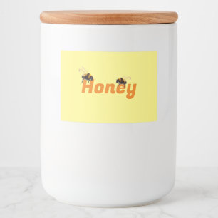 Honey Jar Food Label Set