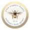 Honey Jar Label Honeybee Apiary Honeycomb Gold