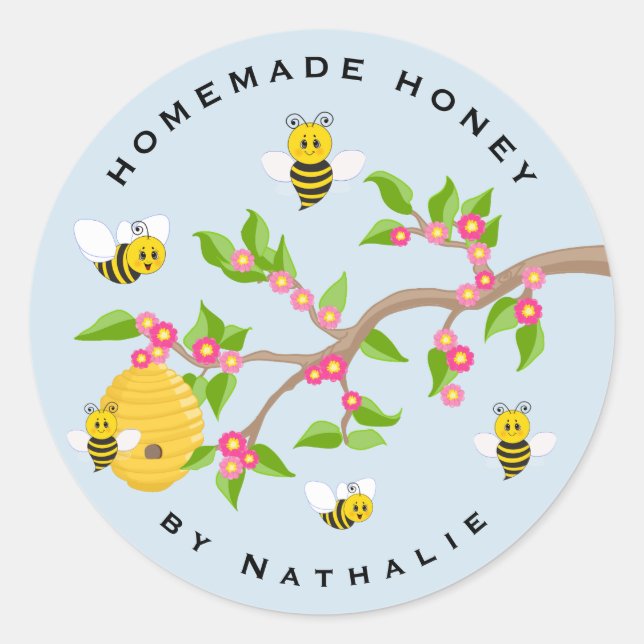 Honey Jar Sticker (Front)