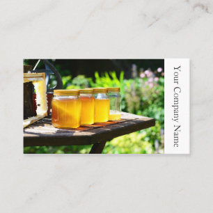Honey Jars and Honeycomb - Business Card