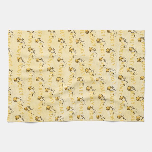 Honey Kitchen Towel (Horizontal)
