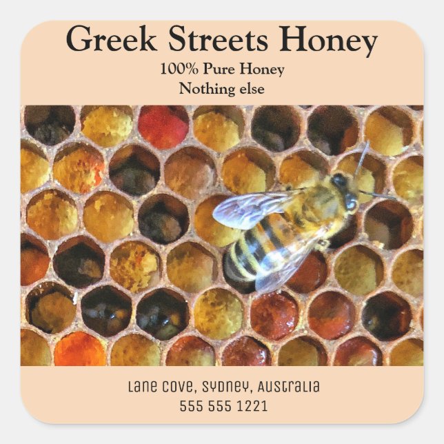 Honey Label (Front)
