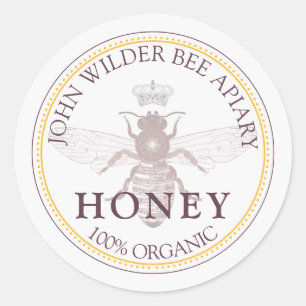 Honey Label Beekeeper Apiary