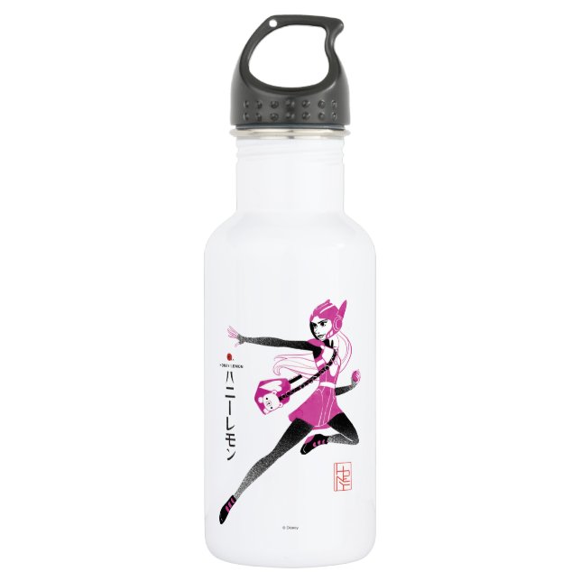 Honey Lemon on the Run 532 Ml Water Bottle (Front)