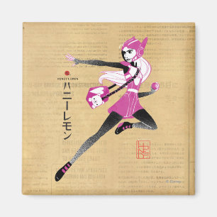 Honey Lemon on the Run Magnet