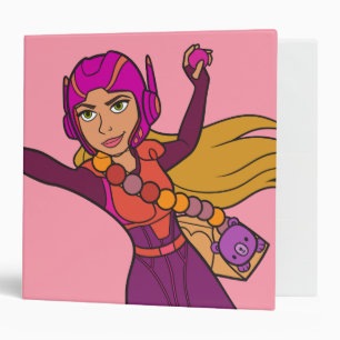 Honey Lemon Pink Suit Binder