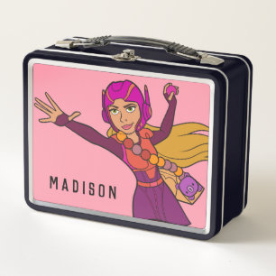 Honey Lemon Pink Suit Metal Lunch Box