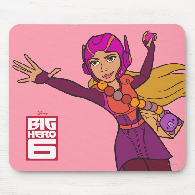 Honey Lemon Pink Suit Mouse Pad (Front)