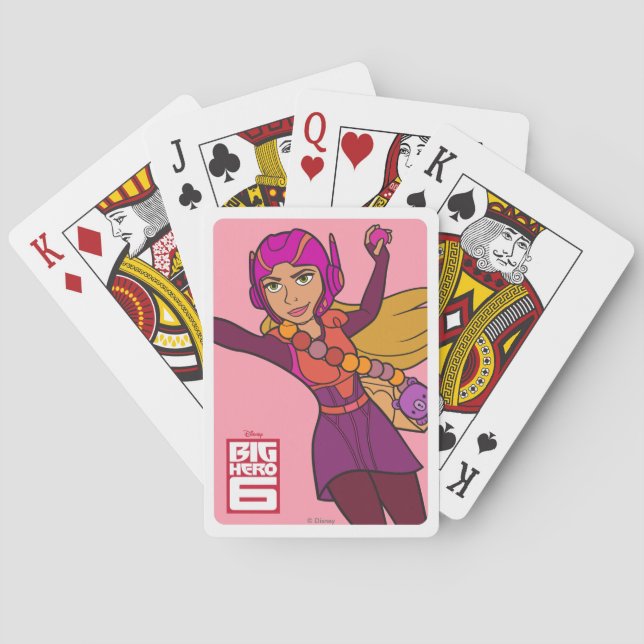 Honey Lemon Pink Suit Playing Cards (Back)