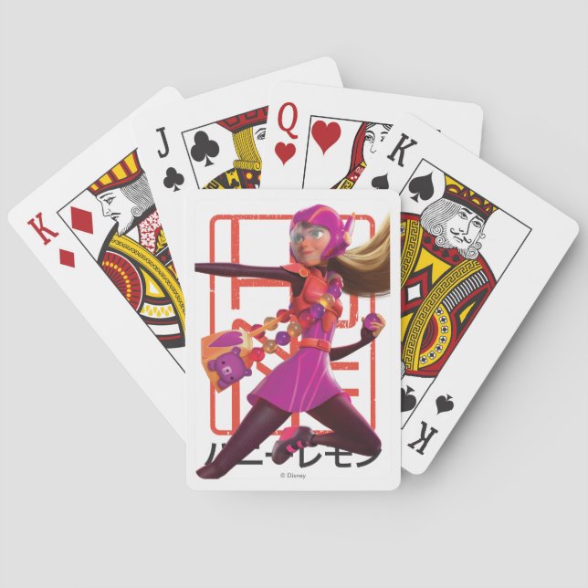 Honey Lemon Playing Cards (Back)