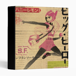 Honey Lemon Propaganda Binder