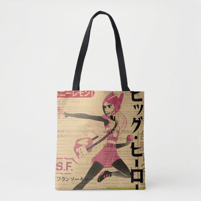 Honey Lemon Propaganda Tote Bag (Front)