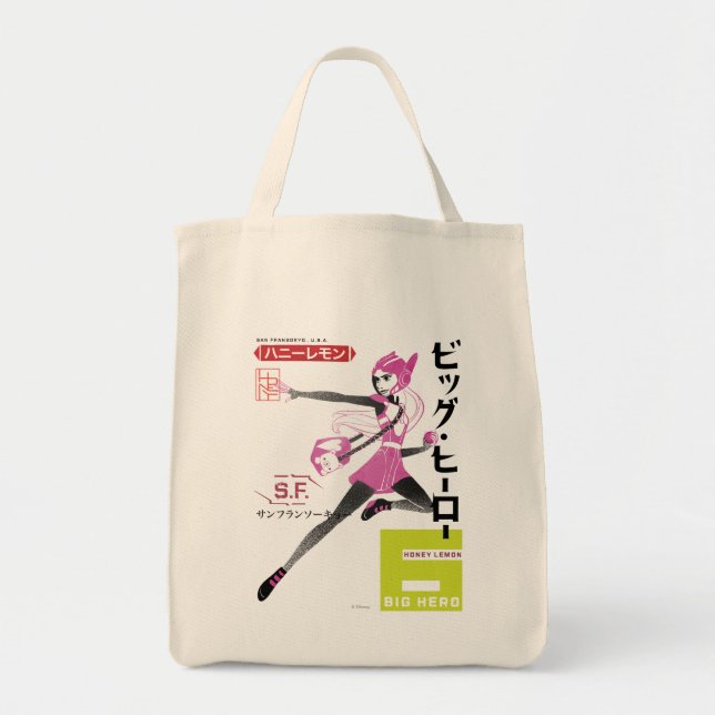 Honey Lemon Propaganda Tote Bag (Front)