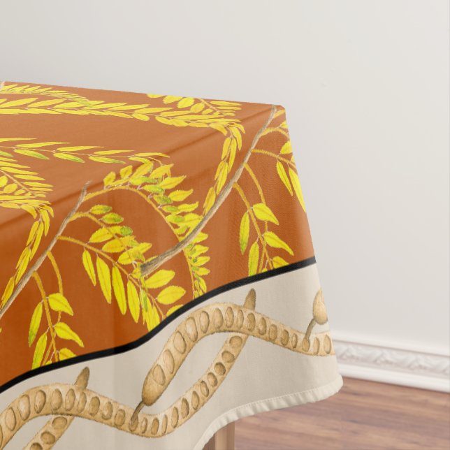 Honey Locust on a Tablecloth (In Situ)