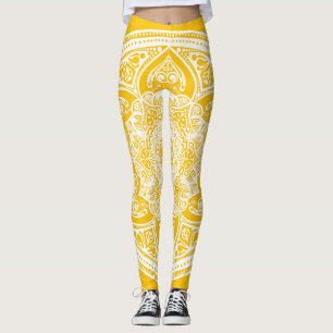 Honey Mandala Leggings