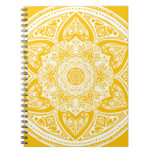 Honey Mandala Notebook