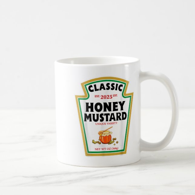Honey Mustard Diy Halloween Costume Matching Group Coffee Mug (Right)