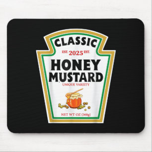 Honey Mustard Diy Halloween Costume Matching Group Mouse Pad