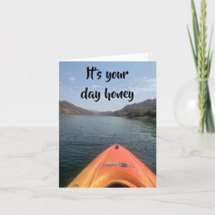 *HONEY* "NICE SMOOTH RIDE" FOR YOUR BIRTHDAY CARD