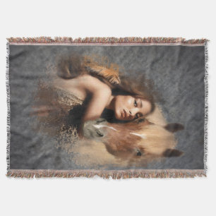 Honey On Grey - Blanket / Wall Decor