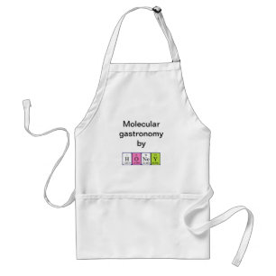 Honey periodic table name apron