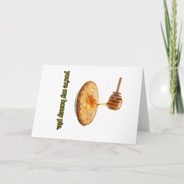 Honey pie  thank you card (Front)