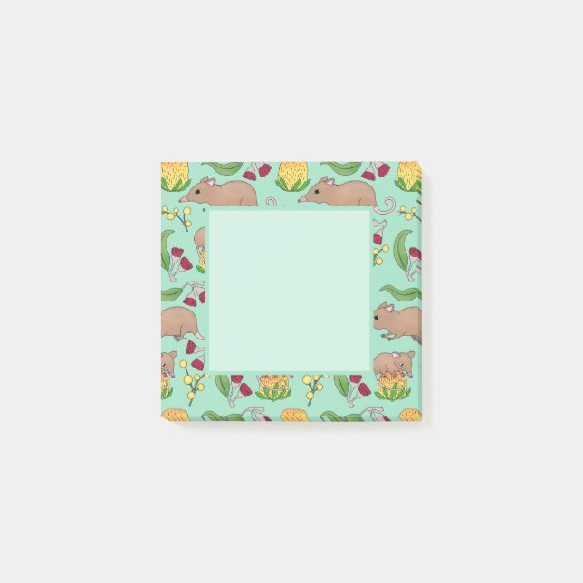 Honey Possum Post-it Notes (Front)
