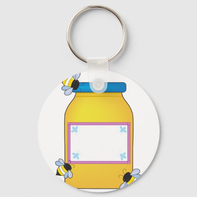 Honey Pot Keychain (Front)
