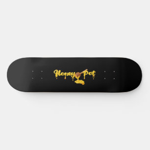Honey Pot Skate Deck, Wall Art Skateboard