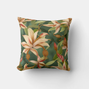 Honey Suckle Throw Pillow