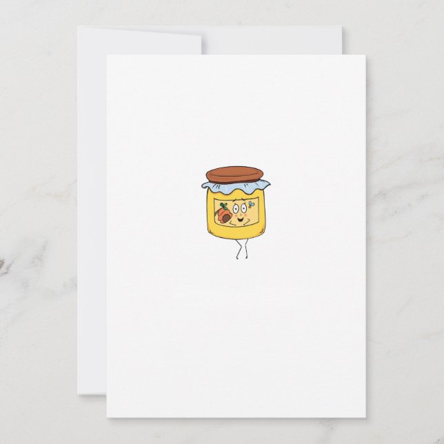Honey theme, personalize Honey, Invitation (Front)