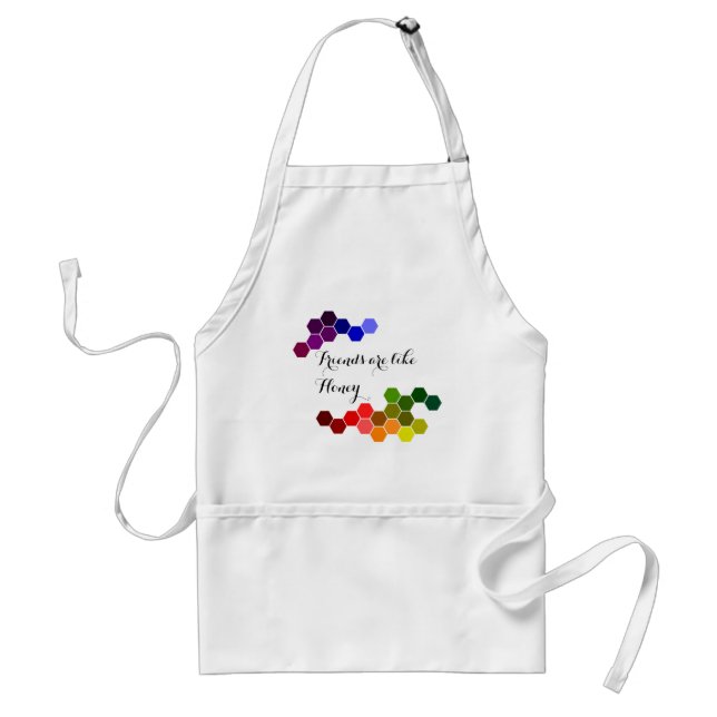 Honey Theme With Positive Words Standard Apron (Front)
