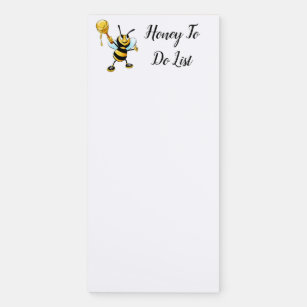 Honey To Do List Magnetic Notepad