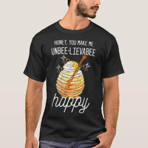 Honey Unbeelievabee Funny Bee Keeper  T-Shirt