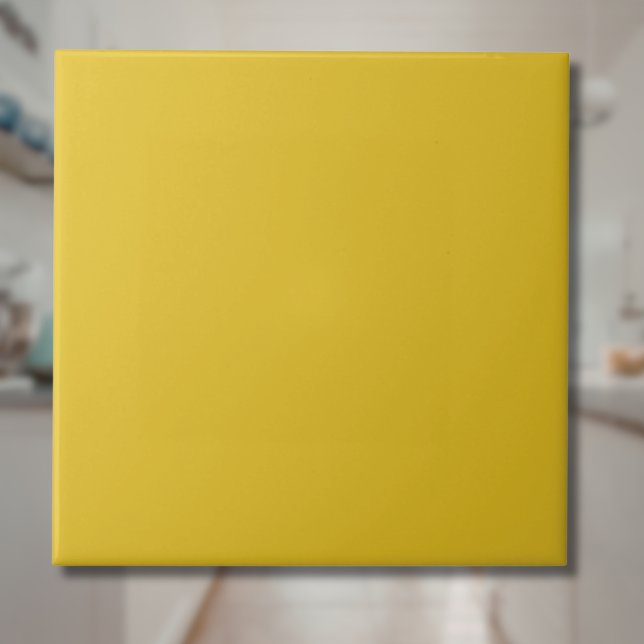 Honey Yellow Solid Colour | Classic Elegant Tile (Creator Uploaded)