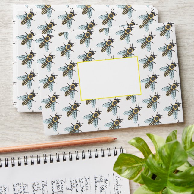 Honeybee - A7 Envelope (Stacked)