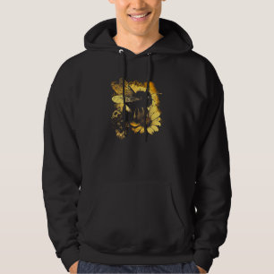 Honeybee and bumble bee for American hive beekeepe Hoodie