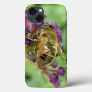 Honeybee and Tropical Flowers iPad Case