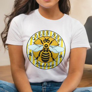 Honeybee Bumblebee Queen Bee Honey   Personalized T-Shirt