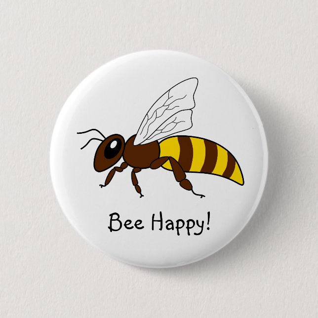 Honeybee Button (Front)