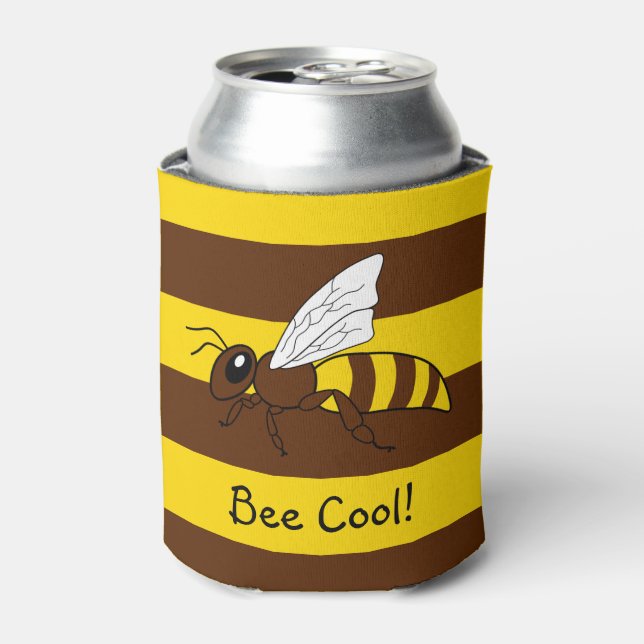 Honeybee Can Cooler (Can Front)